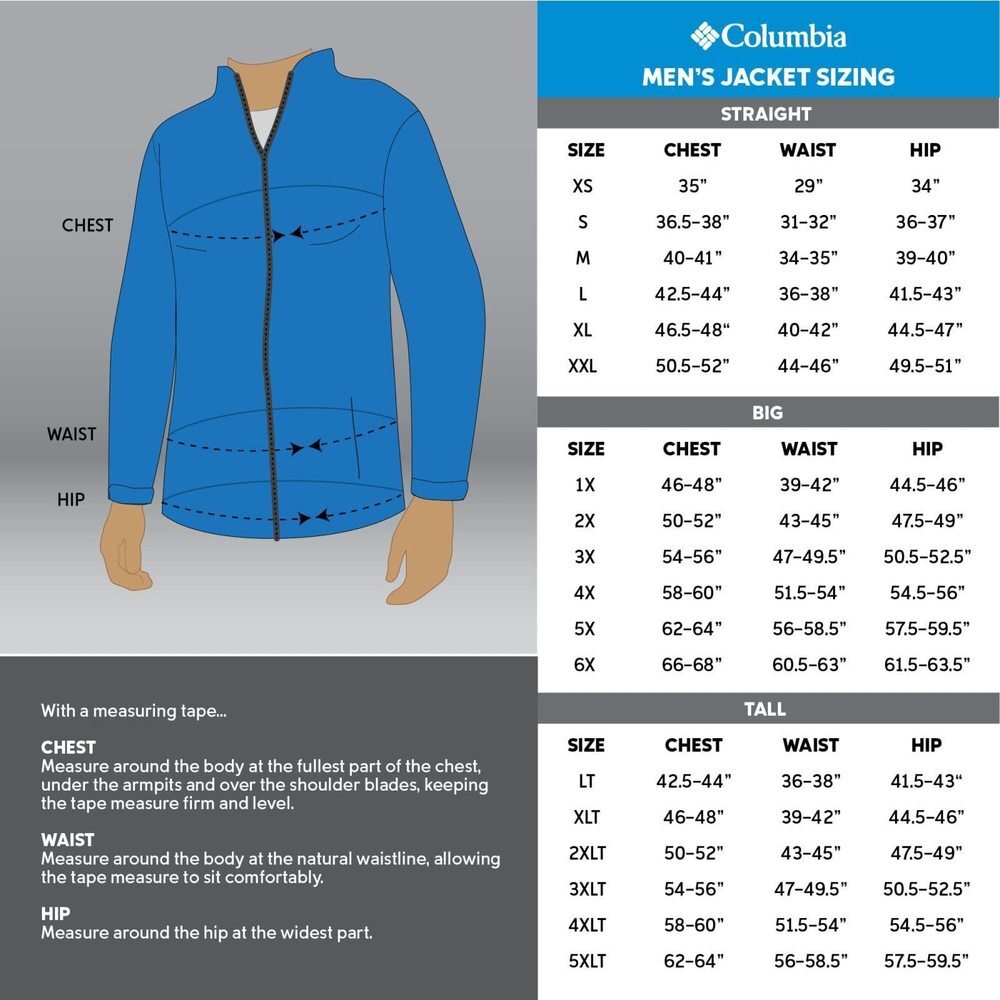 Columbia Men's Tunnel Falls Interchange Jacket, Raw Honey/Shark, Medium - Picture 6 of 9